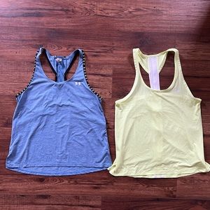 2 Under Armour Athletic Shirts